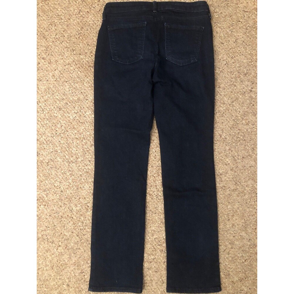 NYDJ Women Jeans Size 4 Blue Mid-Rise Sheri Slim Straight Leg Stretch Denim - Picture 10 of 10